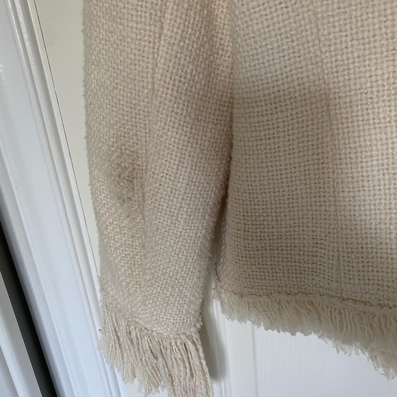 Club Monaco Fringe Tweed Blazer - Picture 5 of 6